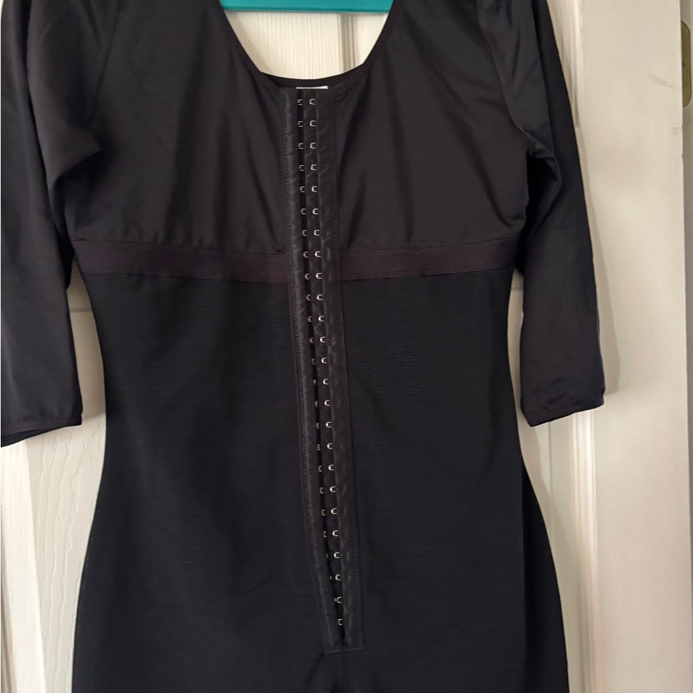 Black Bodycon shapewear with Hook Closure